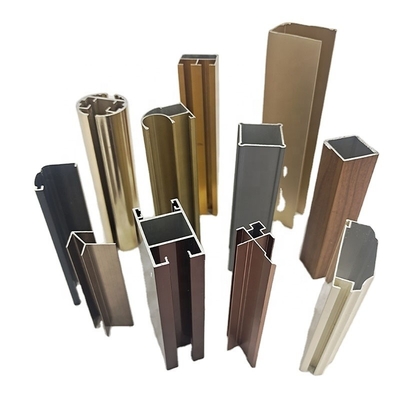 Αλουμινίου Powder Coat Structure Profile για την Βραζιλία Πόρτες παράθυρα για την κατασκευή