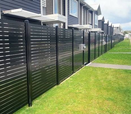 Προσαρμοσμένο 6063-T5 Powder Coating Αλουμινίου Σύνθετο Φράχτης Μεταλλικά Μέρη Εύκολη εγκατάσταση