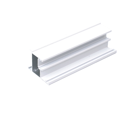 0.30 mm πάχος RAL9010 9016 Προφίλ αλουμινίου που καλύπτεται με σκόνη για παράθυρα και πόρτες