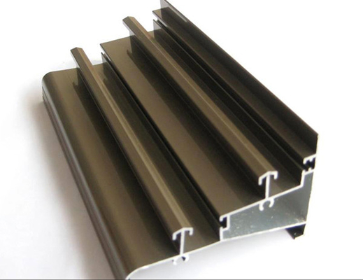 0.8mm-3.0mm πάχος Ανωδισμένα προφίλ αλουμινίου για συρόμενα ράλι κουρτίνας Shengxin