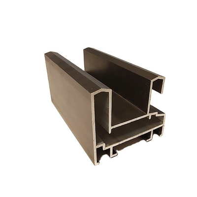 0.8mm-3.0mm πάχος Ανωδισμένα προφίλ αλουμινίου για συρόμενα ράλι κουρτίνας Shengxin