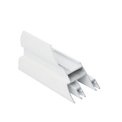 0.30 mm πάχος RAL9010 9016 Προφίλ αλουμινίου που καλύπτεται με σκόνη για παράθυρα και πόρτες