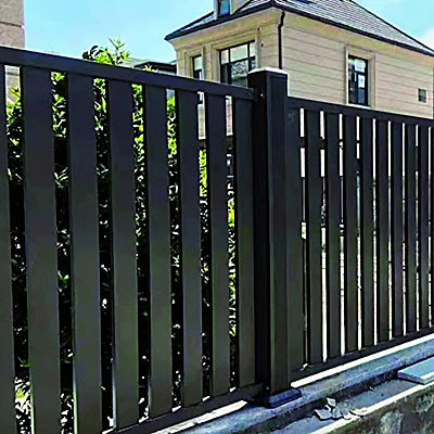 6ft High Main Gate Design Garden Privacy Aluminium Slat Fence Panel με ανοχή ± 3%