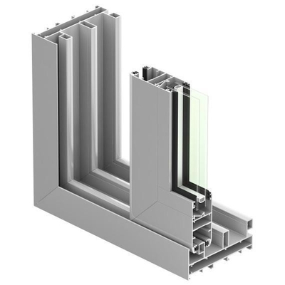 Τεμπέρ T3-T8 Medera Nicro Blanco Anodizing Aluminium Extrusion Διαγράμματα παραθύρων και θυρών