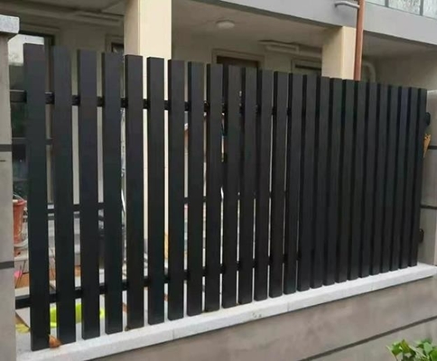 Πίνακα διακόσμησης πύλης από αλουμίνιο με μαύρο με υπηρεσία κοπής