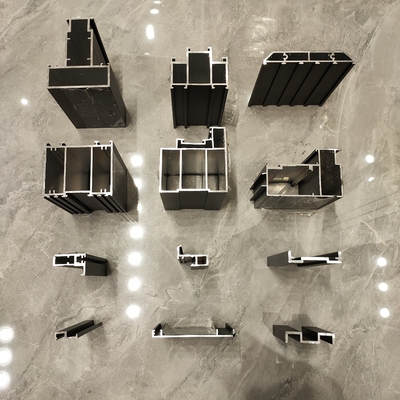 6063/6061/6005/6060 T5/T6 Σύνθεση ανωδικοποιητικής σκόνης Επεξεργασμένα παράθυρα και πόρτες