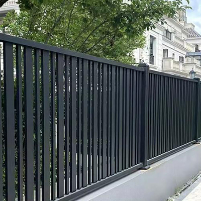 Προστασία της ιδιωτικής ζωής Πίνακες φράχτη από αργίλιο μεταλλικό μαύρη σκόνη επικαλυμμένα για οριζόντια φράχτη