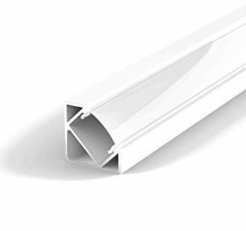 SHENGXIN 2019 Led Wide Mirror White Light Bar Channel Wall Mounted Strip Cover Αλουμινίου Γωνία LED Προφίλ
