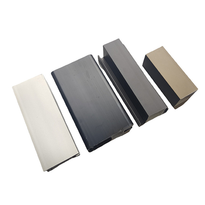 Θερμότητα T3-T8 Ματ γυαλιστερό Powder Coating Αλουμίνιο Sliding Casement Παράθυρα και πόρτες Αλουμίνιο