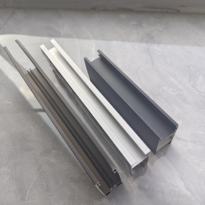 Θερμότητα T3-T8 Ματ γυαλιστερό Powder Coating Αλουμίνιο Sliding Casement Παράθυρα και πόρτες Αλουμίνιο
