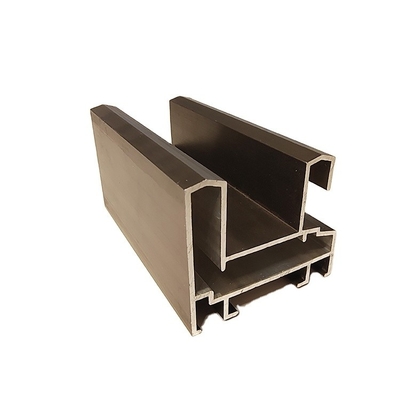Πύλη παράθυρο Foshan Grey Powder Coating Aluminum Extrusion Alloy Profiles για τις χώρες της Δυτικής Αφρικής