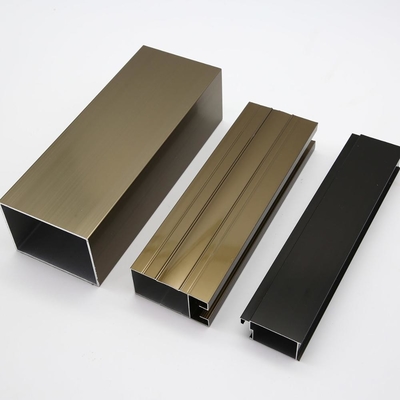 0.8mm-2.0mm πάχος προφίλ αλουμινίου για πόρτες και παράθυρα με GB5237-2008 πρότυπο