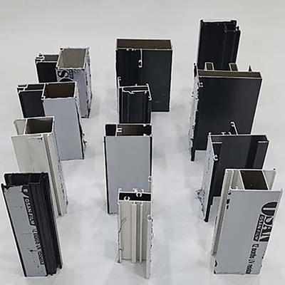 0.8mm-2.0mm πάχος προφίλ αλουμινίου για πόρτες και παράθυρα με GB5237-2008 πρότυπο