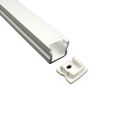 Θερμότητα T3-T8 Shengxin Led Profile Αλουμινίου Εξωτερική μετάλλιο υλικό για λαμπτήρα Track U σχήμα τρύπα