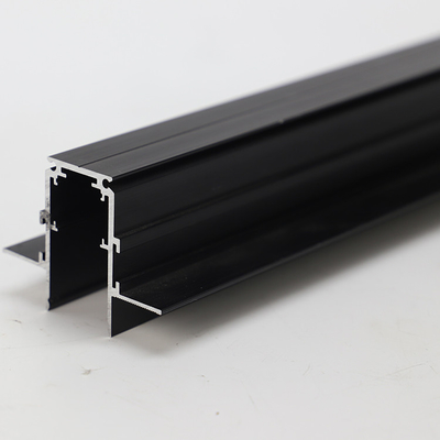 Προφίλ μαύρου αλουμινίου της Shengxin Powder Coating για συρόμενη γυάλινη πόρτα στη σειρά 6000