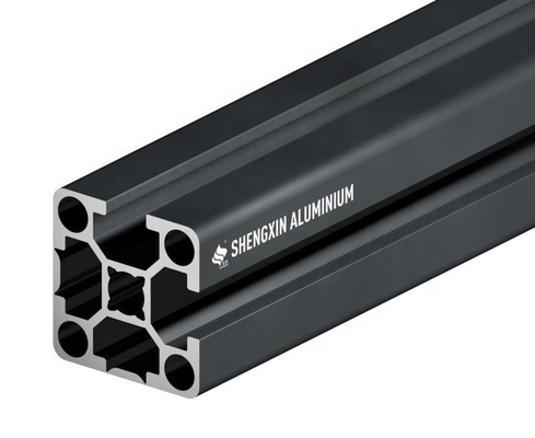 Shengxin 4040 2020 4545 4080 T Slot Μαύρο Ασημένιο Προφίλ Αλουμινίου Ανωδικοποιημένης Έκτασης