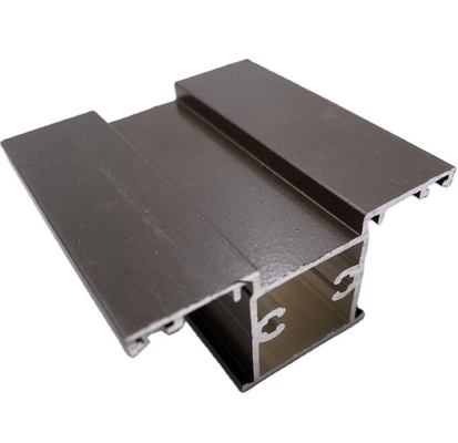 0.8mm-2.0mm πάχος Mill Finish 6063 Προσαρμοσμένο προφίλ αλουμινίου για πόρτες και παράθυρα