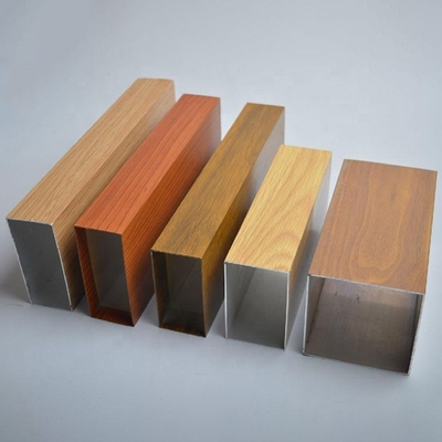 0.8mm-2.0mm πάχος Mill Finish 6063 Προσαρμοσμένο προφίλ αλουμινίου για πόρτες και παράθυρα