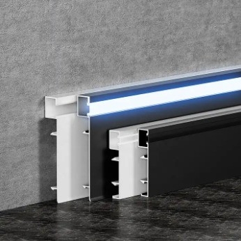GB5237-2008 Προφίλ τυποποιημένου αλουμινίου για LED baseboard