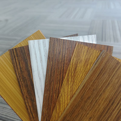 Shengxin Extrusion 6063 T5 Custom Wood Grain Aluminium Wood Panel για διακόσμηση