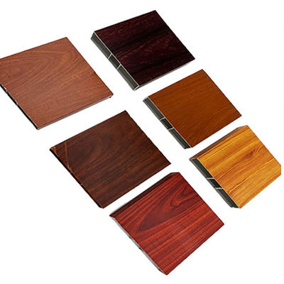 Shengxin Extrusion 6063 T5 Custom Wood Grain Aluminium Wood Panel για διακόσμηση