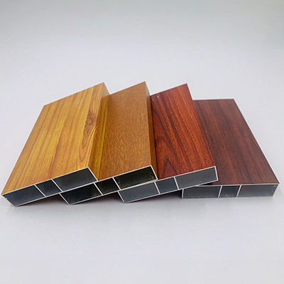 Shengxin Extrusion 6063 T5 Custom Wood Grain Aluminium Wood Panel για διακόσμηση