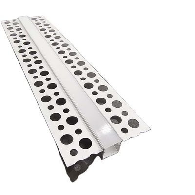 Super Slim 3 Meter LED Angel Αλουμινίου Προφίλ Διάδρομο για αναποδογυρισμένο φωτισμό σε μαύρο