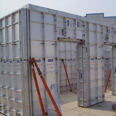 Πρωταρχικό υλικό PVC Σειράς 6000 T5 T6 Προφίλ αλουμινίου εξώθησης για δομικό σύστημα σχηματισμού