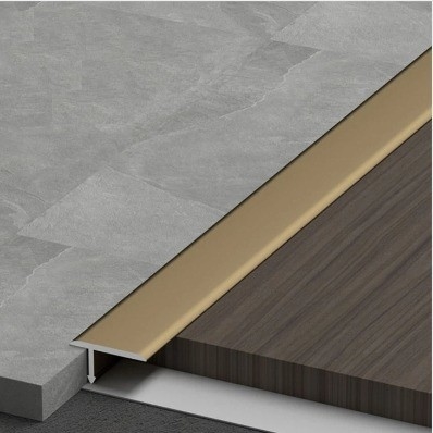 Πρότυπο GB5237-2008 Αλουμινίου T Profile Tile Trim For Wall Floor T Shape Tile Trims