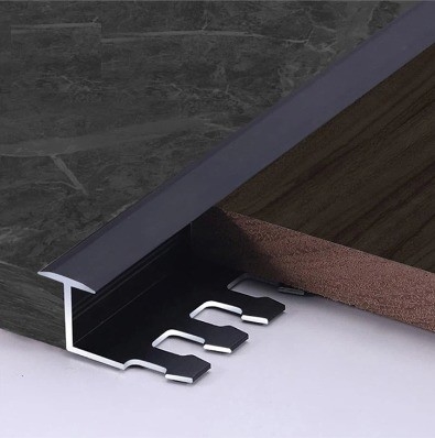 Πρότυπο GB5237-2008 Αλουμινίου T Profile Tile Trim For Wall Floor T Shape Tile Trims