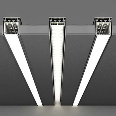 Υλικό πόρτας από κράμα αλουμινίου Super Slim Recessed Profile για LED Strip Light 3m μήκος