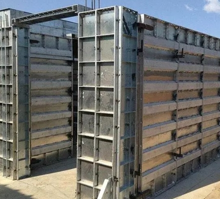 Προσαρμοσμένο χρώμα Shengxin 6000 σειράς Αλουμινίου φόρμα για τα σπίτια προφίλ έκτασης