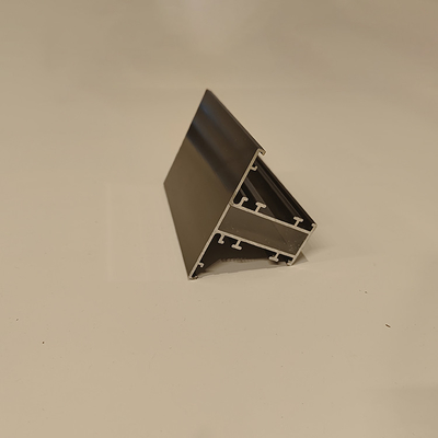 Προσαρμοσμένο προφίλ T-Profile Aluminium Extrusion Profile για πόρτες ντουλάπις πληρούν το πρότυπο GB