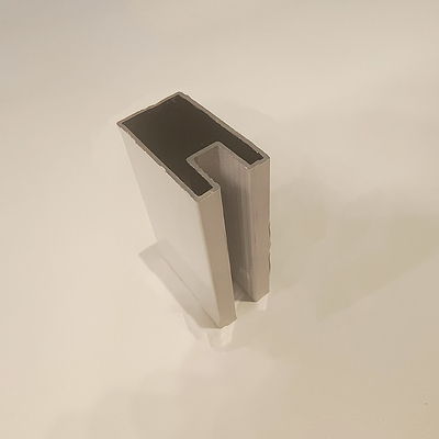 Προσαρμοσμένο προφίλ T-Profile Aluminium Extrusion Profile για πόρτες ντουλάπις πληρούν το πρότυπο GB