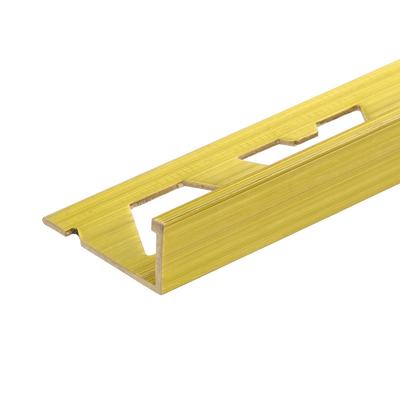 Αλουμινίου Chrome Square Box Section Tile Trim για 6063 Προφίλ δομής κράματος αλουμινίου
