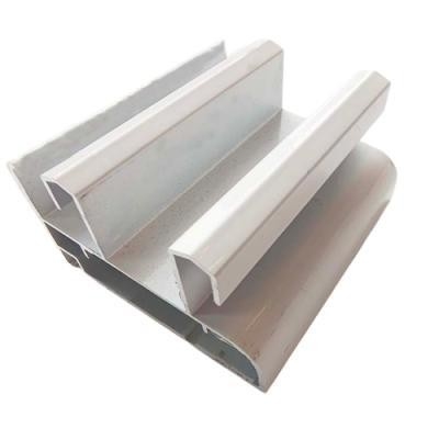 Ντομινίκα Μαύρο και λευκό Powder Coating P65 Πύλη παραθύρου J108 Τριπλό προφίλ αλουμινίου