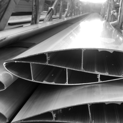 Αρχιτεκτονικό προφίλ Αλουμινίου Sun Louvre Blades για κτίριο αερισμού παράθυρο