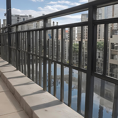 Τ5 Αλουμινίου U Channel Glass Handrail Railing Balustrade Post Profile για φράχτες σε βεράντες