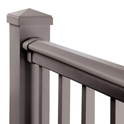 Τ5 Αλουμινίου U Channel Glass Handrail Railing Balustrade Post Profile για φράχτες σε βεράντες