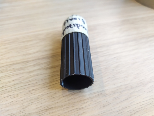 Προσαρμοσμένο 0,30 mm πάχος Χρυσό Anodizing αλουμινίου σωλήνα Προφίλ για 5,8-6,0M μήκος