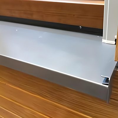 1.4mm πάχος ανωτισμένο Custom Αλουμινίου Εκτόξευση παράθυρα με μοντέρνο στυλ σχεδιασμού