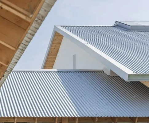 0.8mm-2.0mm πάχος Αλουμινίου κράμα κυματοειδής τοίχος επένδυση για GB5237-2008 πρότυπο