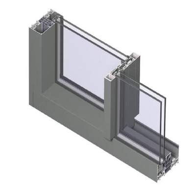 0.30mm πάχος προφίλ αλουμινίου εξάντληση για Custom γυάλινα παράθυρα και πόρτες