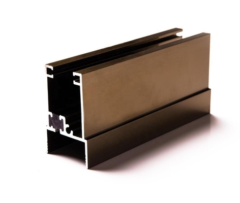 Άνχουάι Σένγκσιν Custom Anodized Bronze Powder Coating Μαύρο αλουμινένιο προφίλ πόρτας παράθυρο