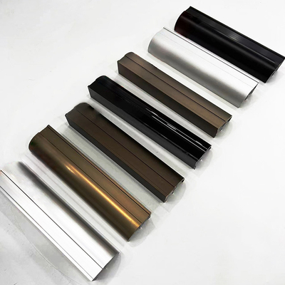 Άνχουάι Σένγκσιν Custom Anodized Bronze Powder Coating Μαύρο αλουμινένιο προφίλ πόρτας παράθυρο