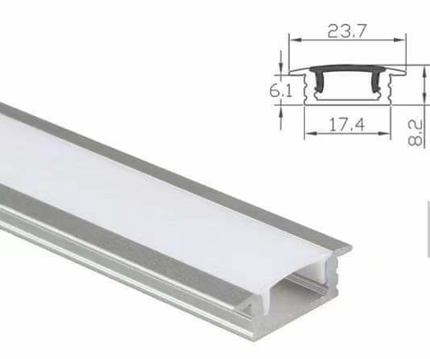 Προσαρμοσμένο πάχος LED προφίλ αλουμινίου LED φως προφίλ αλουμινίου για LED