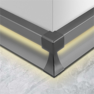 Σειρά 6000 Aluminium Led Skirting Board με πιστοποιητικό ISO9001 για προσαρμοσμένες ανάγκες