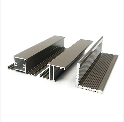 Νότια Αφρική Αγορά Powder Coating Bronze Aluminium Profile για παράθυρα και πόρτες